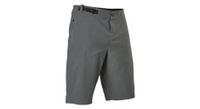 pantalon corto con piel fox rangeriner gris oscuro