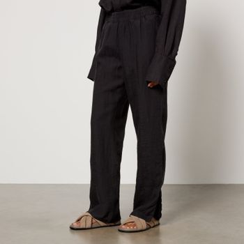 Anine Bing Torres Linen Trousers - S
