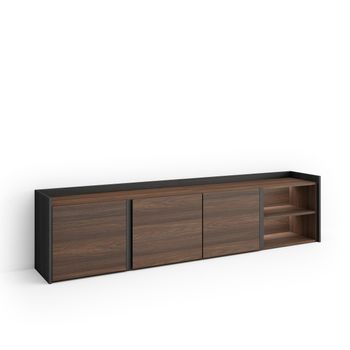 Mueble Tv, Televisión, Muebles De Salón, Almacenaje, 207x50x35 Cm, Para Tv Hasta 80