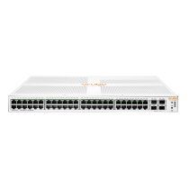 HPE Aruba Networking Aruba Instant On 1930 48G Class4 PoE 4SFP/SFP+ 370W Gestionado L2+ Gigabit Ethernet (10/100/1000) EnergÃa sobre Ethernet (PoE) 1U Blanco