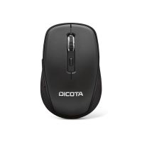 raton dicota d31980 bluetooth 1600 dpi ambidiestro negro 5 botones