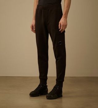 C.P. Company para hombre. RCCMSP717A005086W Pantalón Diagonal Raised Fleece Lens negro (M), Casual, Algodón
