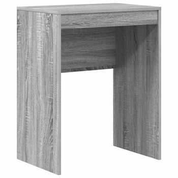 Escritorio | Mesa De Trabajo Gris Sonoma 60 X 40 X 76 Cm