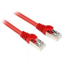 cable de red sharkoon cat6 15 m rojo sftp