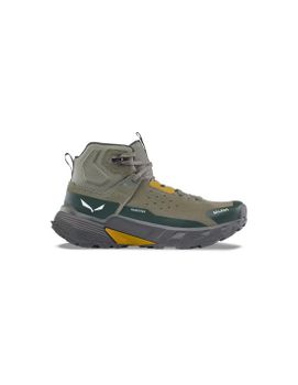 Zapatillas de Montaña Salewa Pedroc 2 Leather Mid Ptx M Hombre Verde oliva
