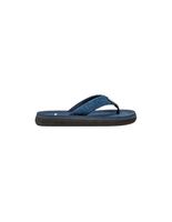 chanclas brasileras puff marbled azul marino hombre