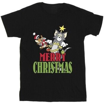 Dessins Animés Tops y Camisetas Merry Christmas Baubles para niño