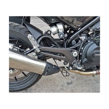 Tubo de escape Benelli Leoncino 500 decatalizador inox Mass