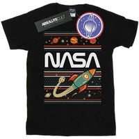 nasa camiseta manga larga bi52271 para hombre