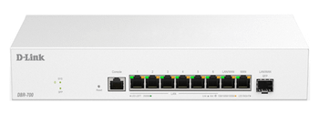 D-Link DBR-700 Router 7x2.5G 1X2.5 WAN 1x2.5 SFP