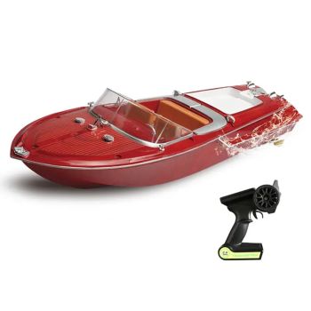 HUIQI SK1 RTR 2.4G lancha RC de 25 km/h con control remoto Barco de carreras a prueba de agua Juguetes barco de velocida