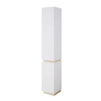 armario de bano gloria 33 x 1975 cm con 2 puertas vicco
