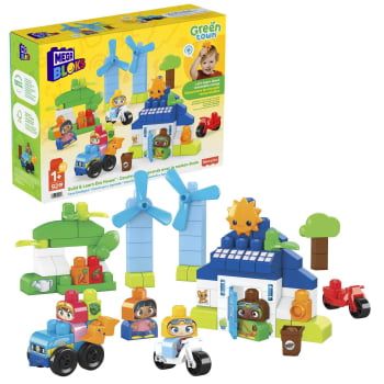 Mega Bloks Ciudad Verde Casa Ecológica Bloques de Construcción +1 año