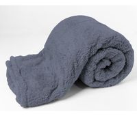 manta poliester soft 160x220cm color gris