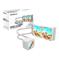 refrigeracion liquida gigabyte gaming 240 ice 240mm 2 ventiladores argb blanco