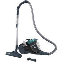 hoover breeze br71 br01 cylinder bagless vacuum cleaner - black  green black