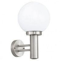 aplique pared cristal satinado - eglo - 30205 - 60 w