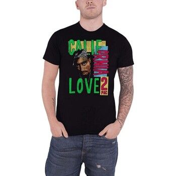 Tupac Tops y Camisetas California Love para mujer