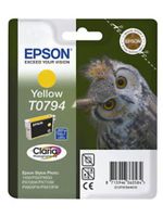 epson t0794 t079440 yellow original ink cartridge owl