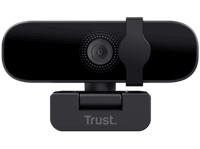 webcam - trust tanor 1920x1080 microfono negro