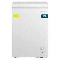 cecotec congelador horizontal 99l bolero coolmarket chest 99m white d cesta con asas control mecanico led