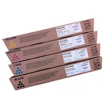 Original Multipack Ricoh Aficio MPC6003SP Printer Toner Cartridges (4 Pack) -841853