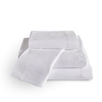 juego sabanas 135x200 pikolin home algodon 300 hilos blanco