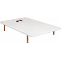 base transpirable pikolin con tapizado 3d color blanco 135 x 190 cm