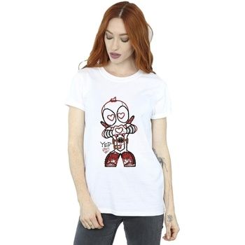 Marvel Camiseta BI21071 para mujer