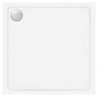 plato de ducha rea savoy 90x90 cubierta cobre cepillado white 90 x 90 x 6 cm