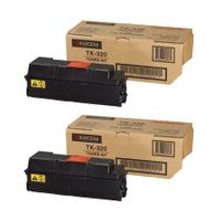 original multipack kyocera fs-4000dn printer toner cartridges 2 pack -1t02f90euc