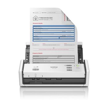 Brother ADS-1300 Escáner Documental Compacto con Alimentador de Documentos ADF Dúplex USB