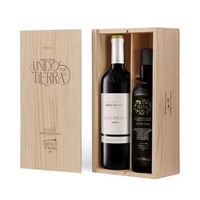 estuche unidos por la tierra abadia retuerta cuvee palomar y aceite de canena packs de vinos espana dop abadia retuerta 125 cl 150