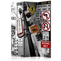 biombo - new york signs room dividers