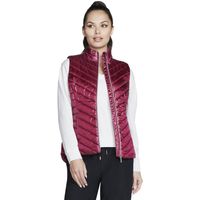 skechers abrigo de plumas go shield shine vest para mujer