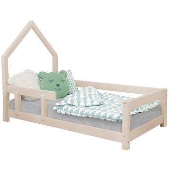 Cama Cabaña Infantil 120 X 190 Beige 2