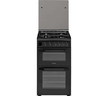 HD5G00CCBK 50 cm Gas Cooker - Black, Black