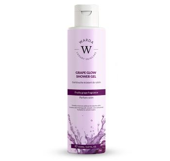 WARDA LUXURY SKINCARE - Gel de ducha con aroma a uva, 150 ml Geles de ducha unisex