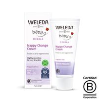 weleda white mallow nappy change cream