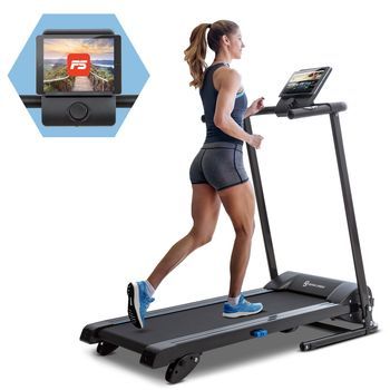 Cinta De Correr Capital Sports  Pacemaker F60 Negro