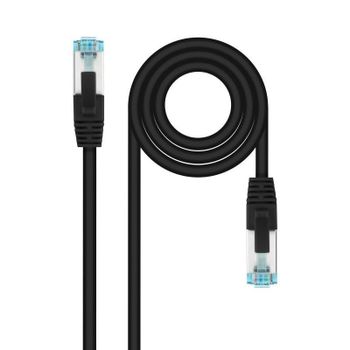 Nanocable Cable de Red Cat.7 600MHz LSZH SFTP PIMF AWG26 1m Negro