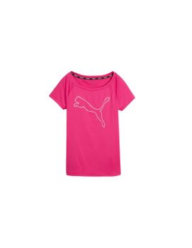 Camiseta de Fitness Puma Train Favorite Garnet Rosa Mujer