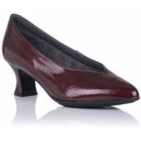 pitillos zapatos de tacon zapato de salon - piel charol para mujer