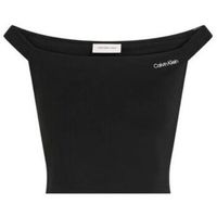 calvin klein jeans camiseta tirantes top bardot milano mujer para mujer