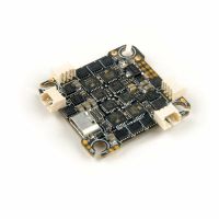 happymodel crazyf411 elrs aio controlador de vuelo 4en1 con receptor elrs 24g uart incorporado y esc de 20a para el dro