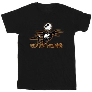 Nightmare Before Christmas Camiseta Your Worst Nightmare para niña