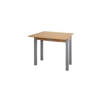 Mesa De Cocina Carol Con Apertura Tipo Libro Y Cajón Práctico