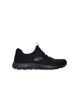 Zapatillas Skechers Summits-Summer Blush Negro Knit/ Trim Mujer
