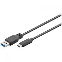 goobay cable usb-c a usb 30 machomacho 50cm negro