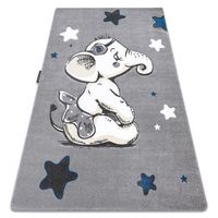 alfombra petit elephant elefante estrella gris 160x220 cm